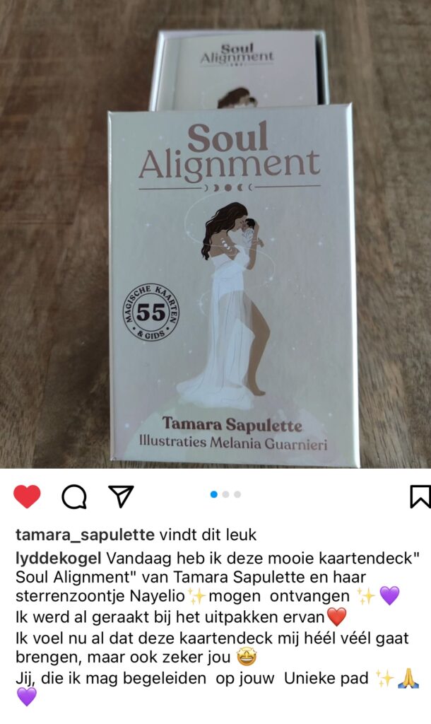 Reviews Soul Alignment Kaartendeck | Ikbentamara.nl | Webshop voor Lichtwerkers